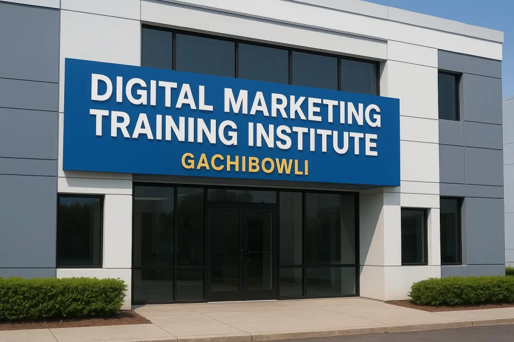 Digital Marketing Training Institute Gachibowli