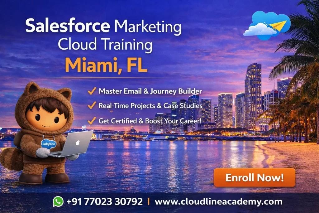 Salesforce Marketing Cloud Training Miami, FL
