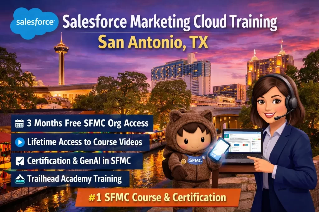 Salesforce Marketing Cloud Training San Antonio
